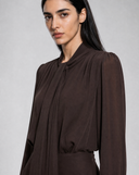 Chiffon Shawl Skirt Set