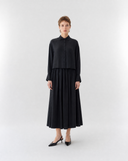 Washed Silk Skirt Set