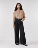 Lightweight Wide-Leg Jeans