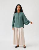 Batwing-Sleeve Shirt