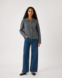 Diagonal Knit Cardigan