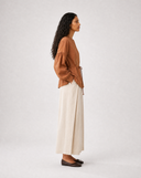 Piped Linen–Tencel Shirt