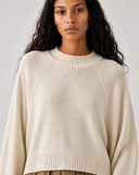 Widecuff Crop-top Sweater