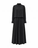 Washed Silk Skirt Set