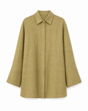 Mother-of-Pearl Linen Shirt