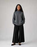Knit shirt long