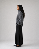 Knit shirt long