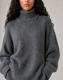 Knit shirt long