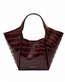 Embossed Leather Bag by Manuka