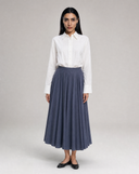 Cotton-Blend Skirt